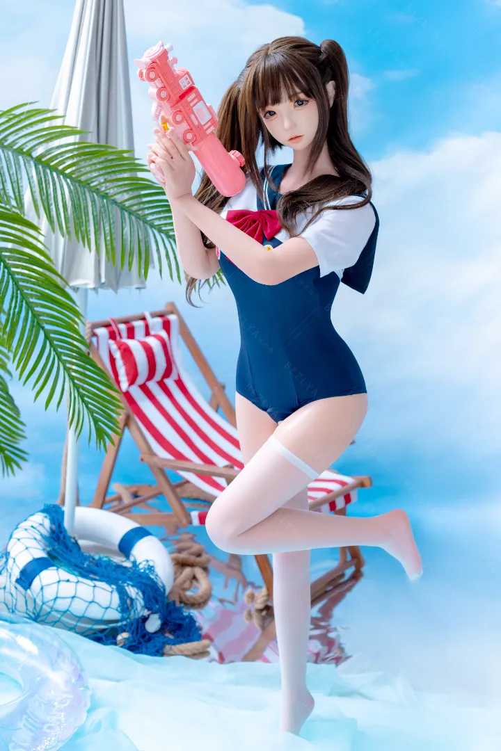 159cm (5ft3) คัพ C น้ำหนักเบา ซิลิโคน ตุ๊กตายาง หัวขยับกรามได้ MoMo